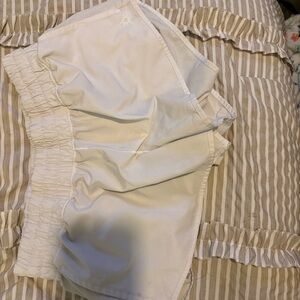 Aerie Cream Athletic Shorts